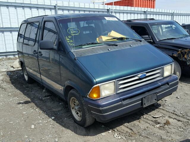 1FMDA11U9TZC07486 - 1996 FORD AEROSTAR GREEN photo 1