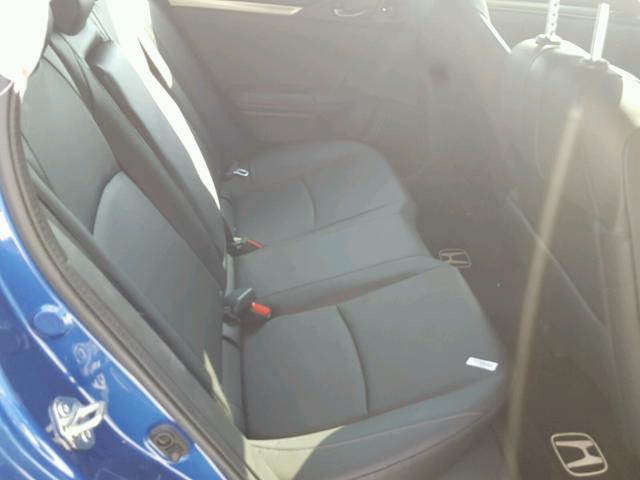 SHHFK7H7XHU201270 - 2017 HONDA CIVIC EXL BLUE photo 6