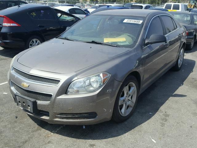1G1ZB5E19BF125166 - 2011 CHEVROLET MALIBU LS ყავისფერი ფოტო 2