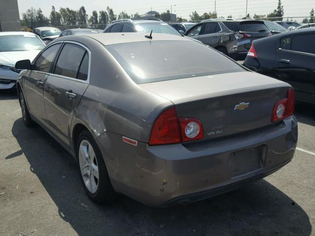 1G1ZB5E19BF125166 - 2011 CHEVROLET MALIBU LS ყავისფერი ფოტო 3