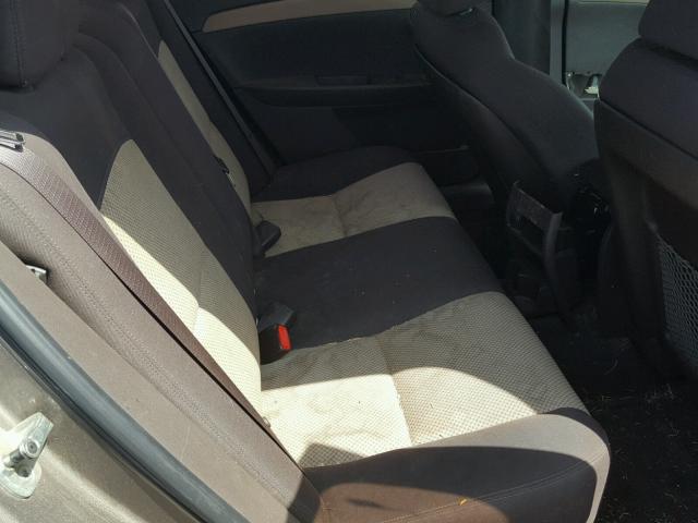 1G1ZB5E19BF125166 - 2011 CHEVROLET MALIBU LS ყავისფერი ფოტო 6