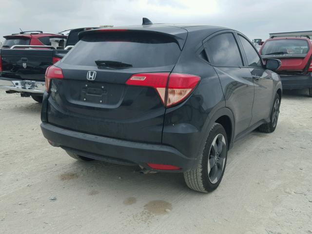 3CZRU5G5XJM703544 - 2018 HONDA HR-V EX BLACK photo 4