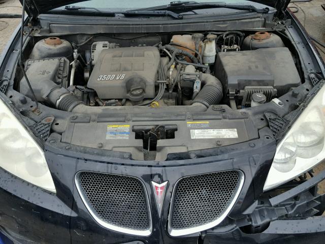 1G2ZG558664207903 - 2006 PONTIAC G6 SE1 BLACK photo 7