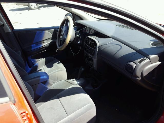 1P3ES46C2YD631460 - 2000 PLYMOUTH NEON BASE 红色 照片 5