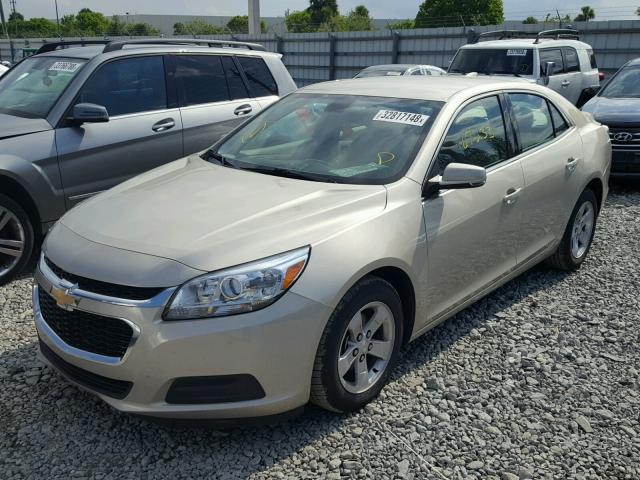 1G11C5SA9GF137470 - 2016 CHEVROLET MALIBU LIM GOLD photo 2