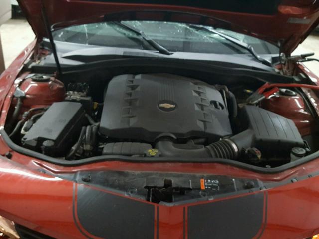 2G1FA1E3XE9253560 - 2014 CHEVROLET CAMARO LS RED photo 7