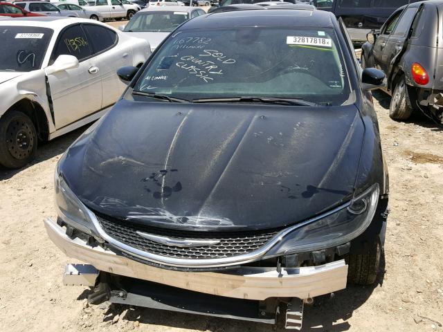 1C3CCCAB7FN624593 - 2015 CHRYSLER 200 LIMITE BLACK photo 9