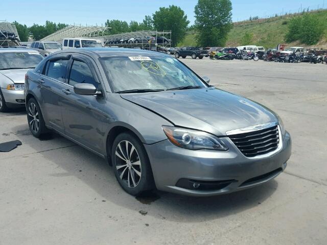 1C3CCBBG1CN305450 - 2012 CHRYSLER 200 TOURIN GRAY photo 1