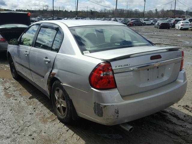 1G1ZT54875F102873 - 2005 CHEVROLET MALIBU LS 银色 照片 3
