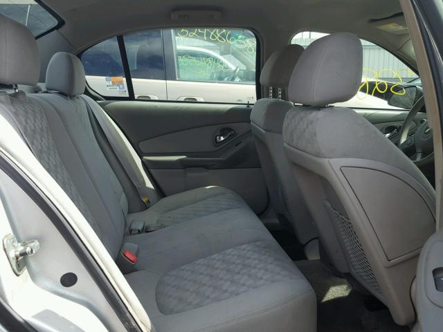 1G1ZT54875F102873 - 2005 CHEVROLET MALIBU LS 银色 照片 6