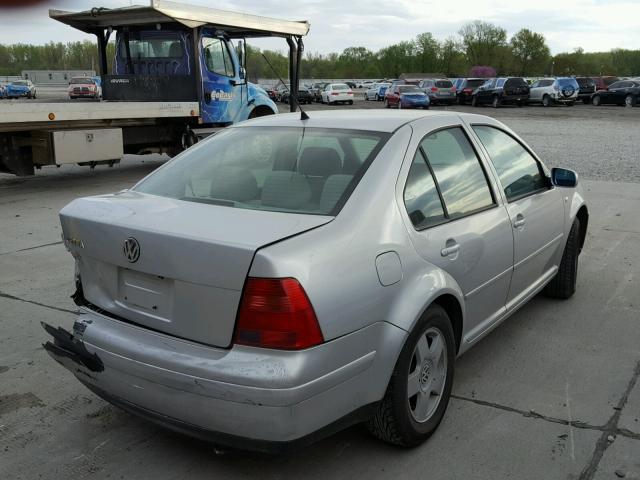 3VWSS29M71M040544 - 2001 VOLKSWAGEN JETTA GLS SILVER photo 4