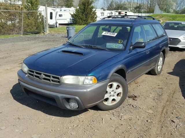 4S3BG6852W7629542 - 1998 SUBARU LEGACY 30T GREEN photo 2