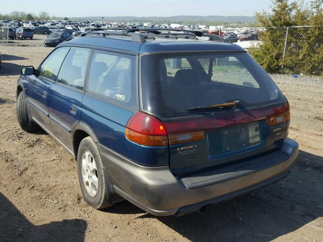 4S3BG6852W7629542 - 1998 SUBARU LEGACY 30T GREEN photo 3