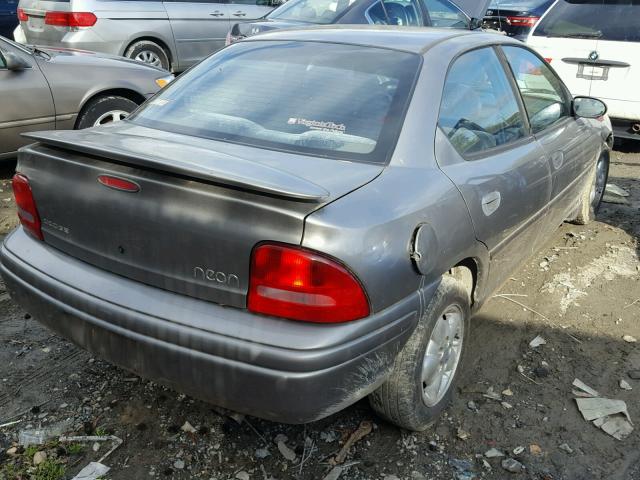 1B3ES47Y6WD577282 - 1998 DODGE NEON HIGHL TAN photo 4