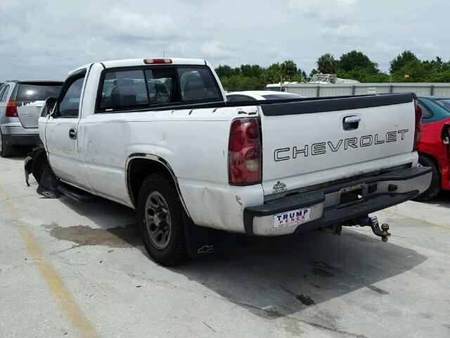 1GCEC14VX3Z192083 - 2003 CHEVROLET SILVERADO WHITE photo 3