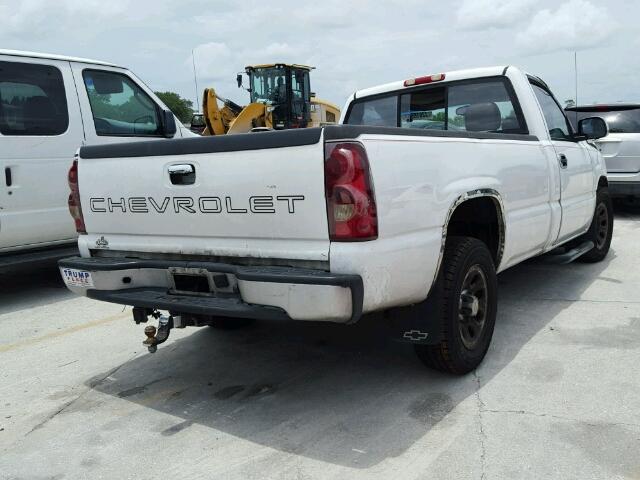 1GCEC14VX3Z192083 - 2003 CHEVROLET SILVERADO WHITE photo 4