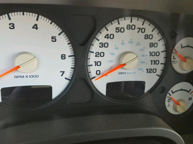 3D7KS28D85G902393 - 2005 DODGE RAM 2500 S RED photo 8