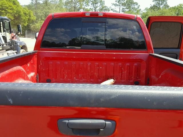 3D7KS28D85G902393 - 2005 DODGE RAM 2500 S RED photo 9