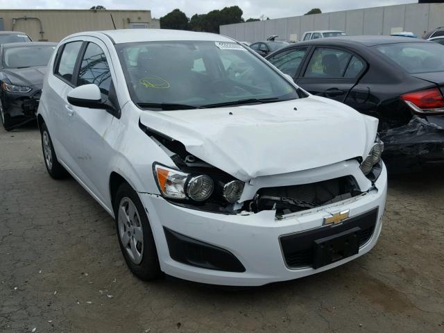 1G1JA6SG9F4130562 - 2015 CHEVROLET SONIC LS 白色 照片 1