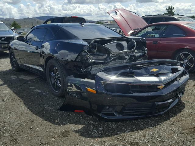 2G1FK1EJ1F9241794 - 2015 CHEVROLET CAMARO 2SS BLACK photo 3