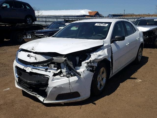 1G11B5SL2EF177763 - 2014 CHEVROLET MALIBU LS 白色 照片 2