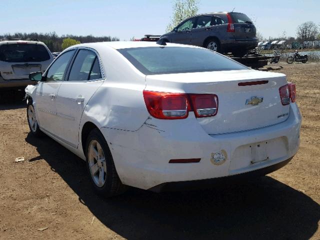 1G11B5SL2EF177763 - 2014 CHEVROLET MALIBU LS 白色 照片 3