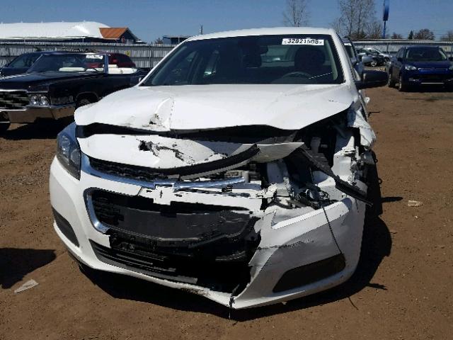 1G11B5SL2EF177763 - 2014 CHEVROLET MALIBU LS 白色 照片 9