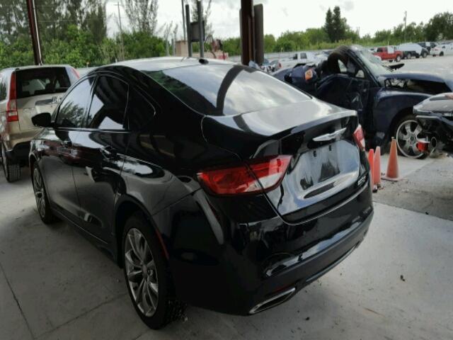 1C3CCCBG4FN528608 - 2015 CHRYSLER 200 S 黑色 照片 3