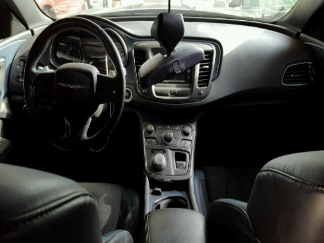 1C3CCCBG4FN528608 - 2015 CHRYSLER 200 S 黑色 照片 9