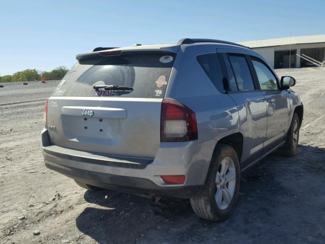 1C4NJDBB4GD663406 - 2016 JEEP COMPASS SP SILVER photo 4