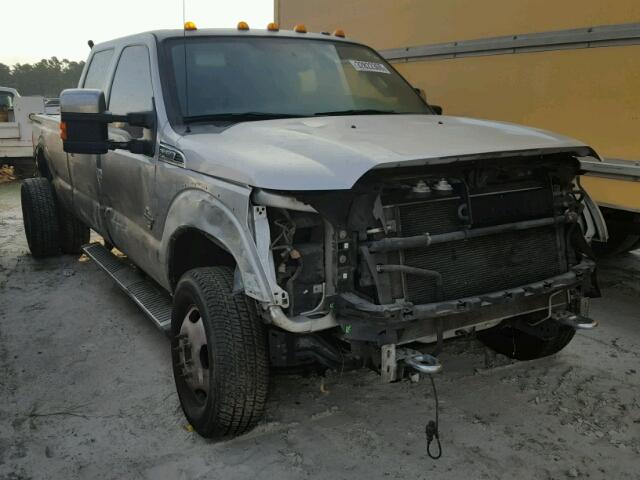 1FT8W4DT1DEB86475 - 2013 FORD F450 SUPER SILVER photo 1