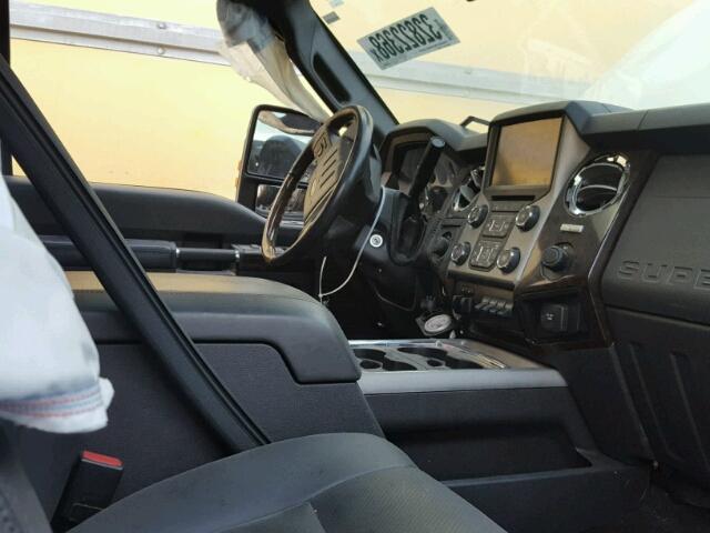 1FT8W4DT1DEB86475 - 2013 FORD F450 SUPER SILVER photo 5