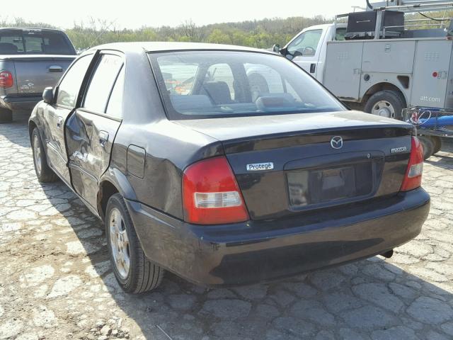 JM1BJ2213Y0198124 - 2000 MAZDA PROTEGE ES 黑色 照片 3