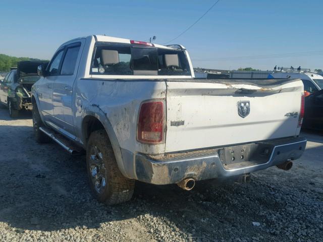 1C6RR7NT1DS555114 - 2013 RAM 1500 LARAM WHITE photo 3