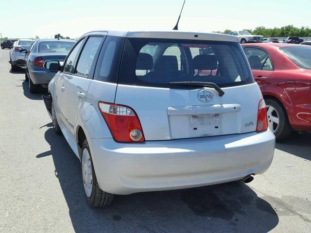 JTKKT624X65012194 - 2006 TOYOTA SCION XA SILVER photo 3