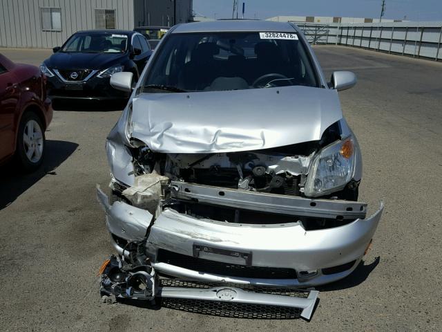 JTKKT624X65012194 - 2006 TOYOTA SCION XA SILVER photo 9