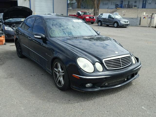 WDBUF76J15A738401 - 2005 MERCEDES-BENZ E 55 AMG BLACK photo 1