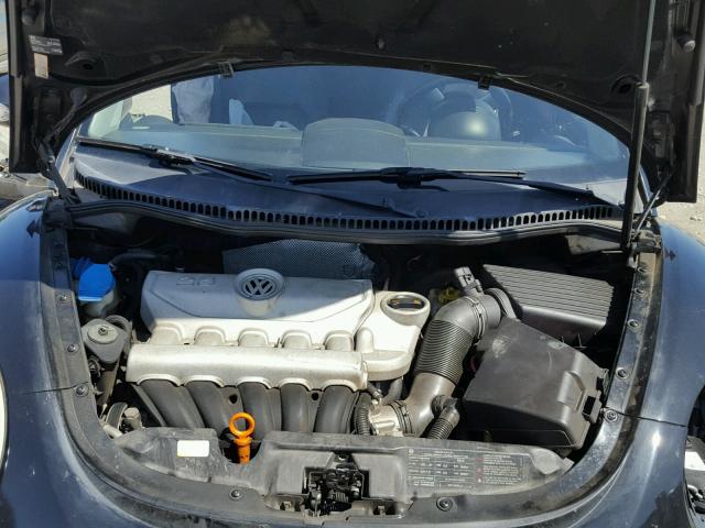 3VWRW31C29M502080 - 2009 VOLKSWAGEN NEW BEETLE შავი ფოტო 7