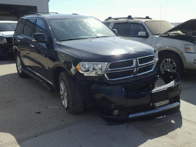 1C4RDHDG3DC650981 - 2013 DODGE DURANGO CR BLACK photo 1