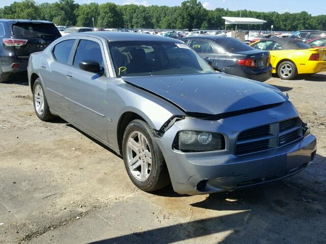 2B3KA43G76H186079 - 2006 DODGE CHARGER GRAY photo 1