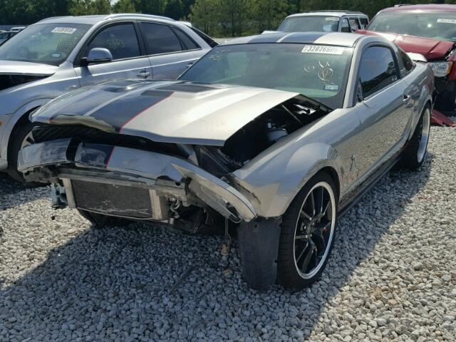 1ZVHT88S685164296 - 2008 FORD MUSTANG SH GRAY photo 2