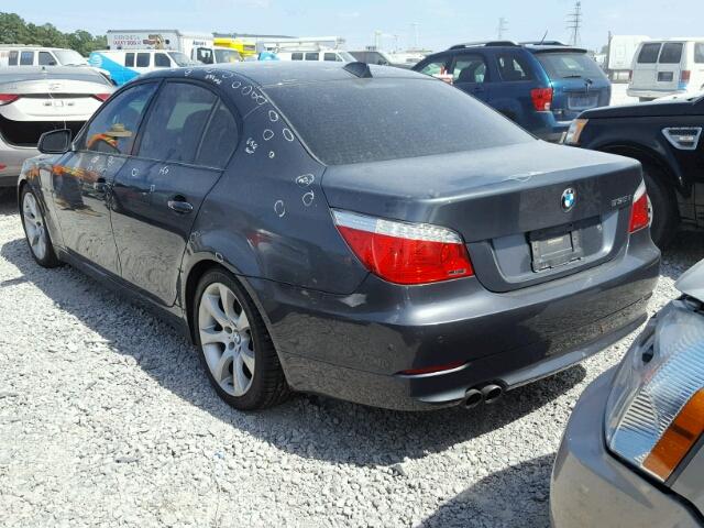 WBANW1C50AC168333 - 2010 BMW 535 I BLACK photo 3