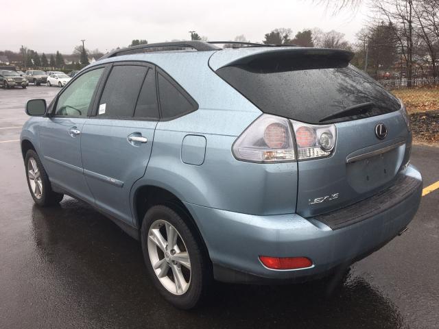 JTJHW31U582046828 - 2008 LEXUS RX 400H BLUE photo 3