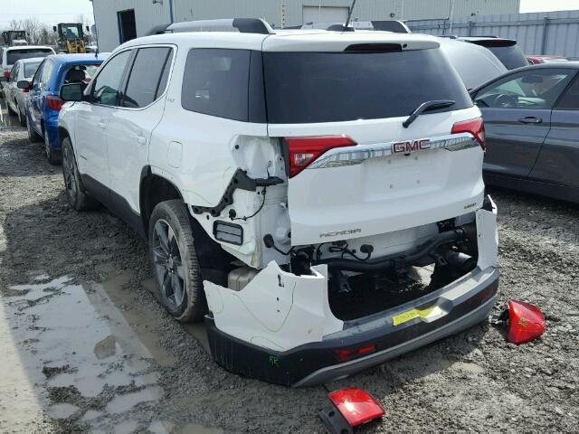 1GKKNWLSXHZ247239 - 2017 GMC ACADIA SLT WHITE photo 3