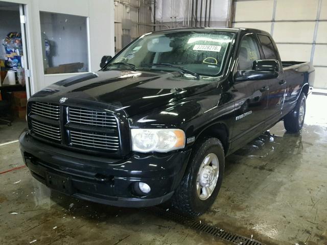 3D7KA28DX3G859045 - 2003 DODGE RAM 2500 S BLACK photo 2