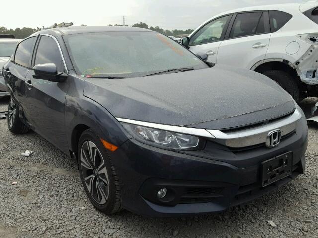 2HGFC1F74HH632925 - 2017 HONDA CIVIC EXL BLUE photo 1