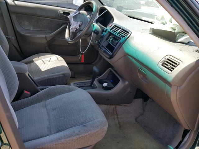 2HGEJ6612XH511139 - 1999 HONDA CIVIC BASE Yaşıl foto 5