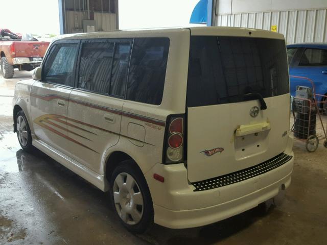 JTLKT324854028179 - 2005 TOYOTA SCION XB Ақ фото 3