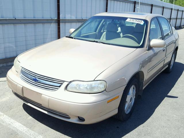 1G1NE52JX16246040 - 2001 CHEVROLET MALIBU LS 棕色 照片 2