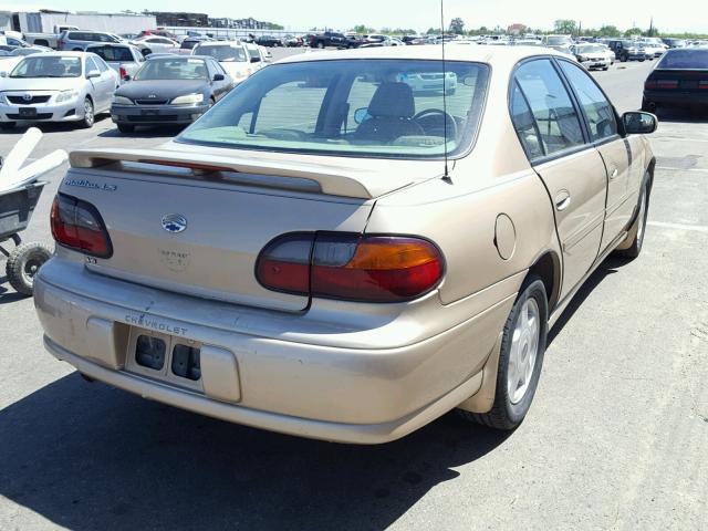 1G1NE52JX16246040 - 2001 CHEVROLET MALIBU LS 棕色 照片 4